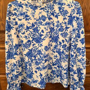 Woman's Floral Blouse